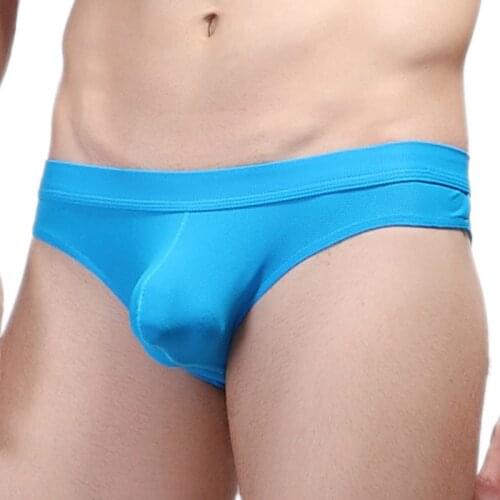 Mens Underwear Briefs New Fashion Mens Underpants Male Comfortable Solid Panties