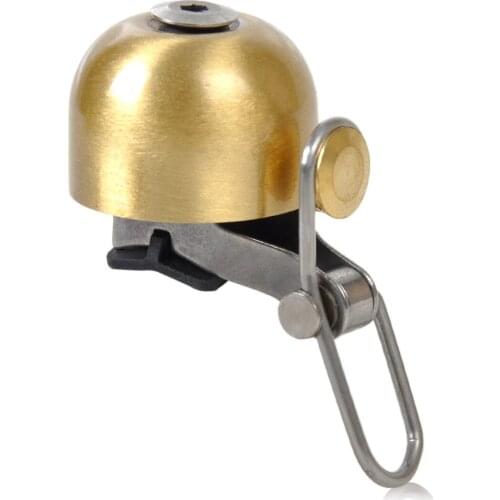 Bicycle Vintage Brass Bell Road Mountain Bike Cycling Retro Copper Metal Ring Classic Horn Accessories Super Loud Tone Speaker
