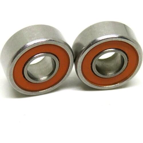 10pcs S684-2RS ABEC-7 Stainless Steel hybrid Si3N4 ceramic ball bearings 4x9x4 mm S684 2RS 4*9*4 fishing reel bearing
