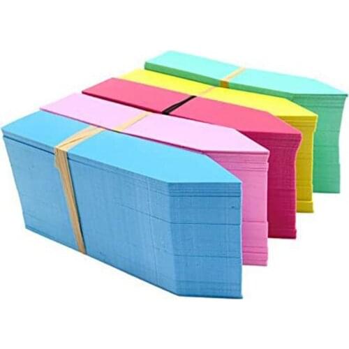 1000 Pcs 4 Inch Plant Tags Multicolor Garden Nursery Labels Plastic Pot Labels,Box of 1000