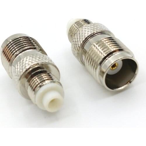 2PCS brass FME Female to TNC Female Adapter connector