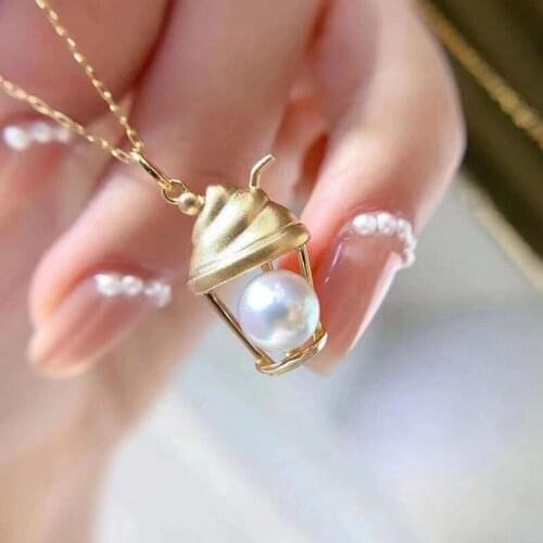 925 Silver Half Hole Eye Pins Beads End Caps Top Drilled Pendant Bails Connector For DIY Jewelry Accessories No Pearl No Chain