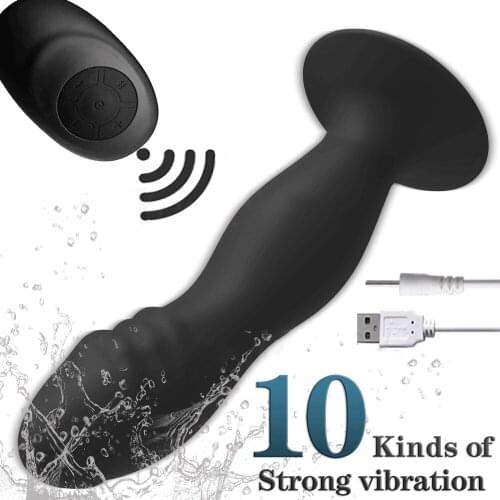 Wireless Remote Control 10 Speeds G-spot Vibration Prostate Massager Anal Vibrator Sex Toys For Women Vibrating sex toys