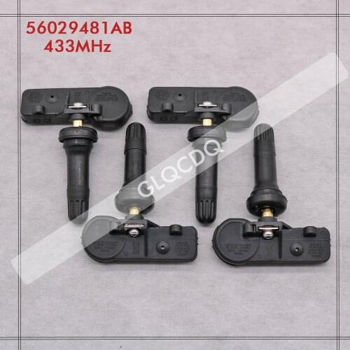 FOR 2014 2015 2016 2017 JEEP PATRIOT TPMS 433MHz TIRE PRESSURE SENSOR TPMS JEEP TIRE AIR PRESSURE SENSOR 56029481AB 56029359AC