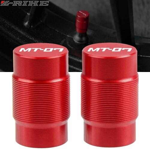 For MT-07 MT07 MT09 MT03 MT10 MT01 2012-2020 2019 Motorcycle Accessorie Wheel Tire Valve Stem Caps CNC Airtight Covers