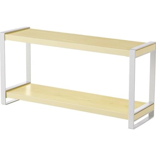 Storage Rack Two-Layer Seasoning Kitchen Supplies Storage Rack Kitchen Seasoning Rack Multi-Purpose Space-Saving Seasoning