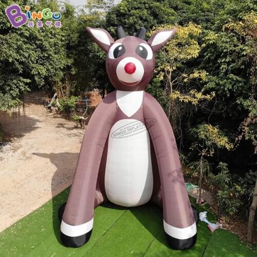 Giant 6.8x6x8.5 Meters Inflatable Christmas Reindeer For Xmas Decoration - BG-C0491