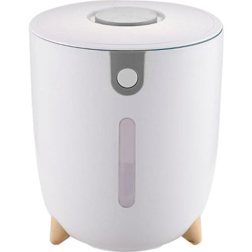 94PF Rice Dispenser with Measuring Cup 10kg Grain Storage Bin Storage Box Large Kitchen Food Grain Storage Container Bucket