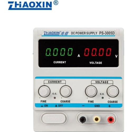 PS-3005D 0-30V, 0-5A Adjustable DC Power Supply Four Digits Display 0.01V 0.001A DC Linear Power Supply