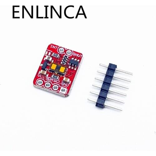 50Hz 3.3-5v VL53L1X Laser Ranging Sensor Module 4cm-4m Ranging Module ToF Distance Measurement I2C 12x17x3.2mm PCB Sensor Board