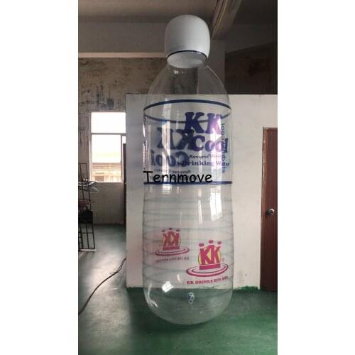 Inflatable balloon with logo Advertising exhibition inflatable beer red wine bottle balloon model with air pump