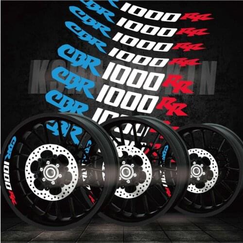NEW Motorcycle personality creative wheel accessories reflective interior side decals for HONDA CBR1000RR cbr1000 rr