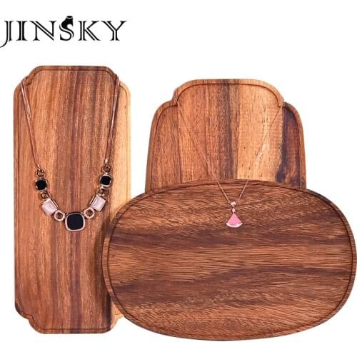 Factory Wholesale Wooden Jewelry Tray Look Pallet Ring Earring Necklace Tray Jewelry Storage Display Tray