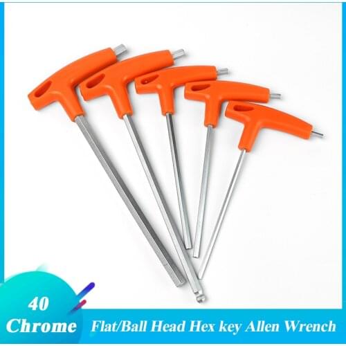 2/2.5/3/4/5/6/8/10mm Flat/Ball head Hex key allen wrench Hand tool Universal Quick Snap Adapter Chrome Vanadium Steel hexagona