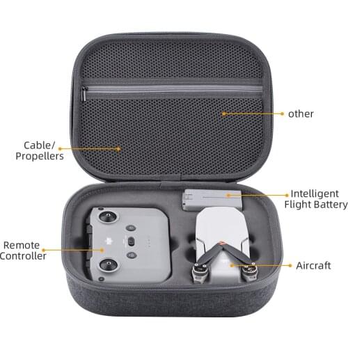 Storage Bag for DJI Mini 2 Drone Portable Carrying Case Handbag Storage Box Waterproof Hardshell Box Drone Accessory