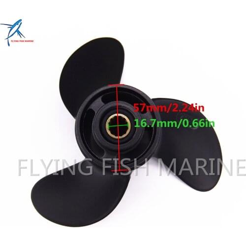 T5-03030000 Propeller for Parsun HDX Makara T5 T5.8 T4 BM 2-stroke Boat Outboard Motor 7.8x8