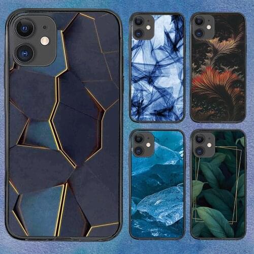 Luxury Marbl Texture Phone Case For iphone 12 11 6 Mini Pro XS Max X XR 7 8 Plus Soft TPU Cover 12Pro 11Pro 12Mini