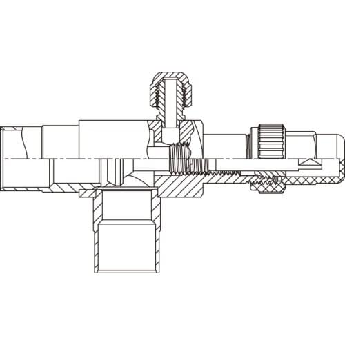 Angle valves working as spare parts and accessory for VSH&VZH, MT / MTZ & NTZ and VTZ ranges refrigeration compressors