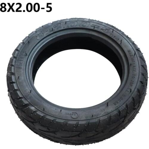 High Quality 8X2.00-5 Outer Tire Tyre for Electric Scooter Light Series 8X2.0-5 Baby Trolley 8 Inch Pneumatic Tires