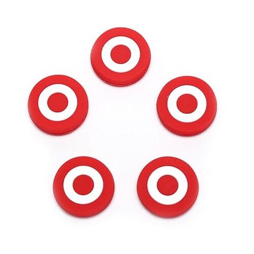 1Pcs cute Tennis Racket Vibration Dampener Racquet Shock Absorber Silicone Rubber Red target New