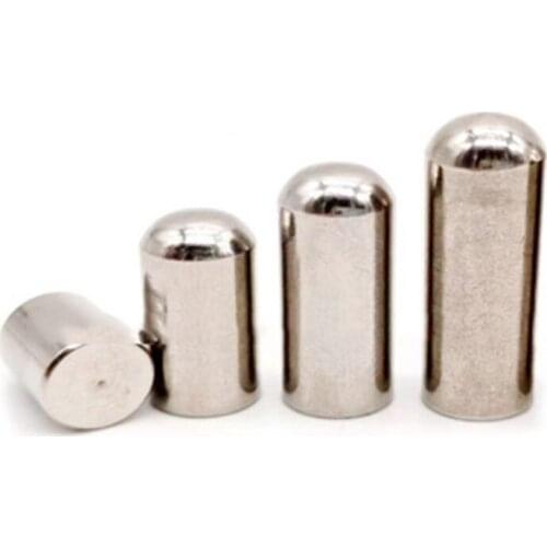 51pcs 3.1/3.2/3.3/3.4mm diameter solid round head cylindrical positioning pin 10mm length corrosion-resistant stainless steel