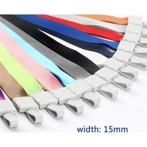 7648 Colorful Holder Lanyard ABS Green Plastic Buckle,work Card Holder Part,strong Badge Holder ID IC Cards Lanyard