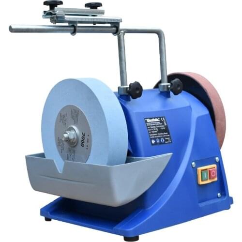 8 Inch Water-cooled Multifunction Knife Grinder Fixed Speed Polishing Machine Precision Standard Sharpener Equipment Device Tool