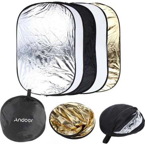 24"*36"/60*90cm 5 in 1 Photography Reflector Accessories Multi Collapsible Studio Photo Photography Light Reflectores