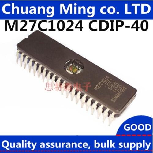 Free shipping 10pcs/lot M27C1024-10F1 27C1024-10F1 M27C1024 27C1024 M27C1024-12F1 M27C1024-15F1 CDIP-40