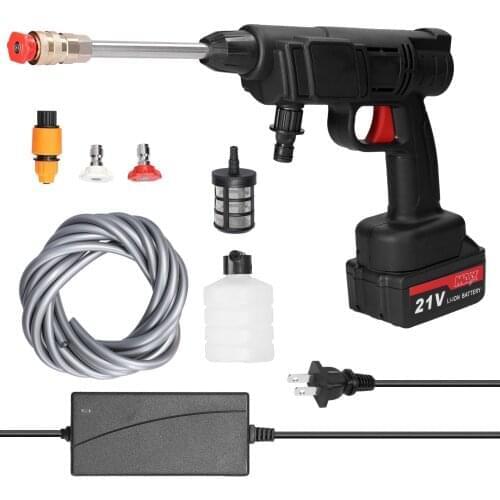 Household Wireless High Pressure Car Wash Water Gun Portable High Pressure Washer Foam Generator Car Wash Water car Washer