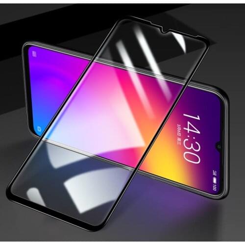 9H HD Full Cover Color Tempered Glass For Meizu Note 9 note9 Glass Screen Protector Protective Film Guard