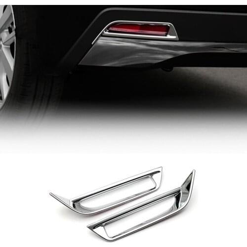 For Nissan Dayz 2020 2021 ABS Chrome Rear Fog Light Lamp Cover Trim Fog Light Bezel Decoration Frame