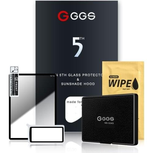 GGS Fifth Generation for Olympus EM1II EM5 PENF screen camera film protection screen Metal frame embedded optical glass