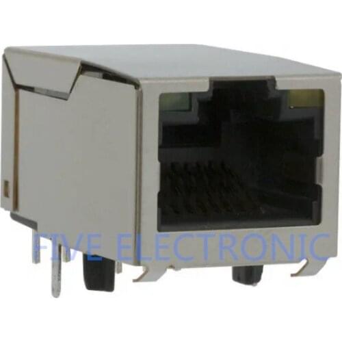 J1011F01PNL 1 Port RJ45 Magjack Connector Through Hole 10/100 Base-TX, AutoMDIX J1011F01PN