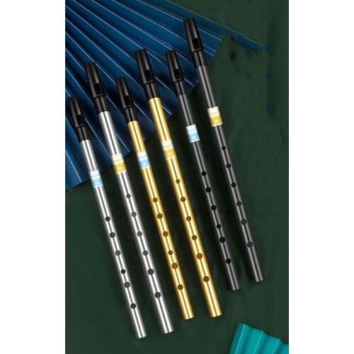 Whistle Brass Irish Whistle Beginner Six Hole Clarinet C And D High Tone Recorder Flute Musical Instrument