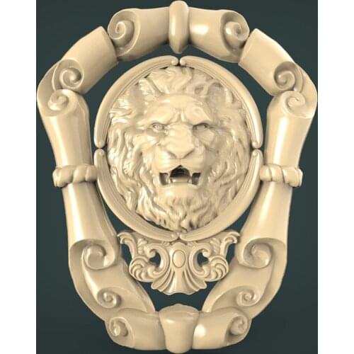 Fierce Lion 3D Relief STL Model for CNC Router 3D Printer Artcam Aspire Bas Relief