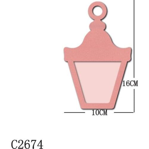 New lantern mobile Wooden Die Scrapbooking C2674 Cutting Dies Multiple Sizes