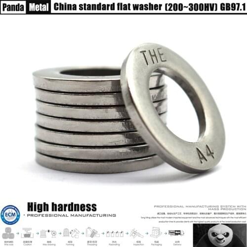 316/304 stainless steel flat gasket GB97.1A type gasket size M3M4M5M6M8M10M12M14M16M18M20M24M27M30