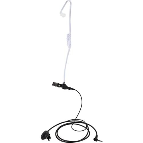 Fbi Acoustic Tube Earpiece Headset Mic For Yaesu Vertex Vx-3R Vx-5R Vx-8Gr Vx2R