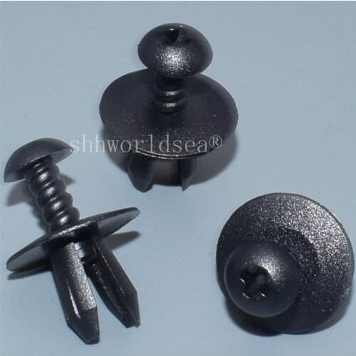 Shhworldsea Nylon Black Bumper Fender Radiator Grille Retainer automoitve clip and plastic fastener for MBZ#A1269900392