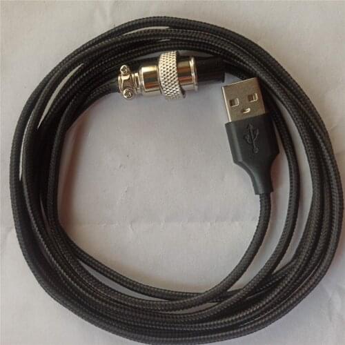 Replacement 1.8m USB Cable for Razer Panthera Joystick Connection Line Cable Repair Parts