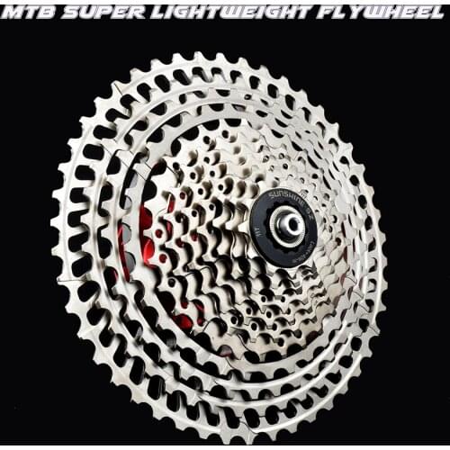 Mountain bike bicycle flywheel freewheel box CNC 11 / 12S 11-52T 12-speed HG 11-speed ultralight mountain bike sprocket