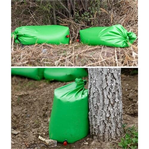 1pc Adjustable Tree Watering Bucket PVC Garden Plant Tree Hanging Dripper Bag Irrigation Systerm Slow-Release Watering Kit