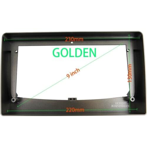 9 INCH Car Audio Frame GPS Navigation Fascia Panel Car dvd Plastic Frame Fascia is suitable for 2006-2010 PROTON GEN II