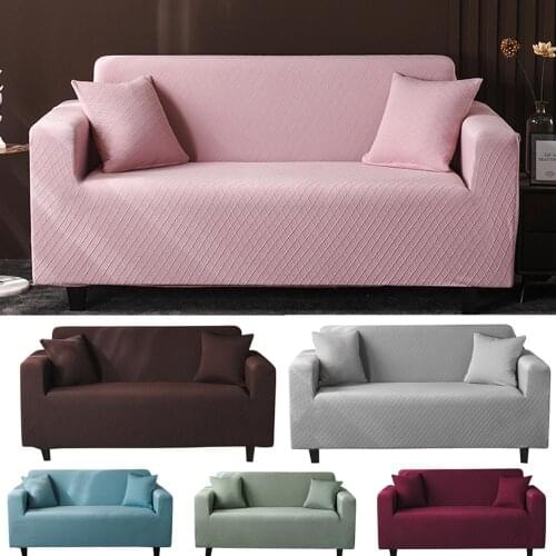 Jacquard Elastic Sofa Cover for Living Room Couch Cover Sectional Cover Furniture Protector Sofa Slipcover Stretc