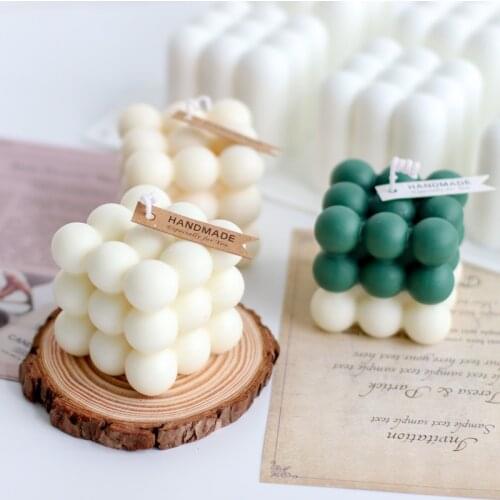 New 3D Candle Silicone Molds Soy Wax Mould For Homemade Beeswax DIY Aroma Candle Soap Crayon Wax Melt Hives Candle Making Supply