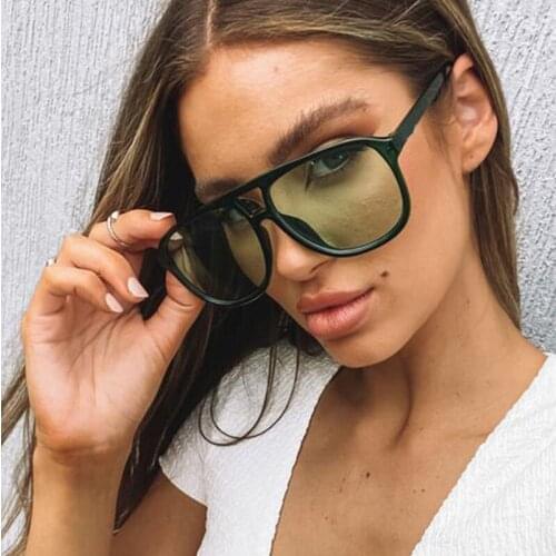 ONEVAN Vintage Oversized Sunglasses Women 2021 Brand Designer Eyewear for Women/Men Vintage Glasses Women Luxury Oculos De Sol