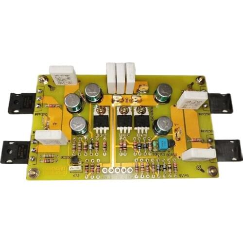 1 Pair Refer To Pass A3 Power Amplifier Circuit Board Singe-Ended Class A Amplifier Board 30W IRF9610 IRFP240