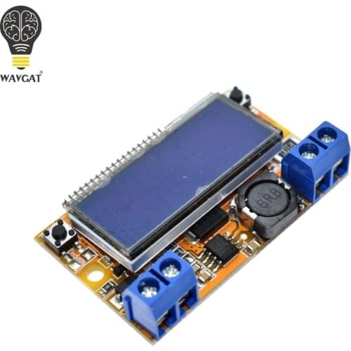 WAVGAT Dual Display DC-DC 5-23V To 0-16.5V 3A Max Step Down Power Supply Buck Converter Adjustable Step-down Voltage Regulator