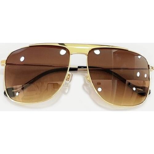 Retro Metal Frame Square Sunglasses Women Men Fashion UV400 Sun Glasses Vintage Brand Designer Lentes De Sol Mujer